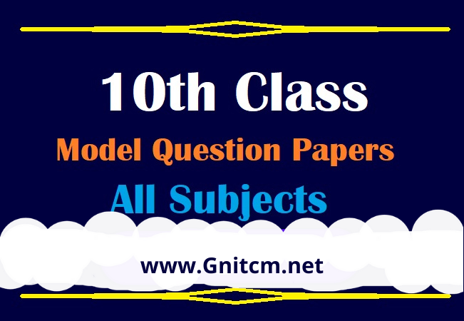 AP 10th Model Papers
